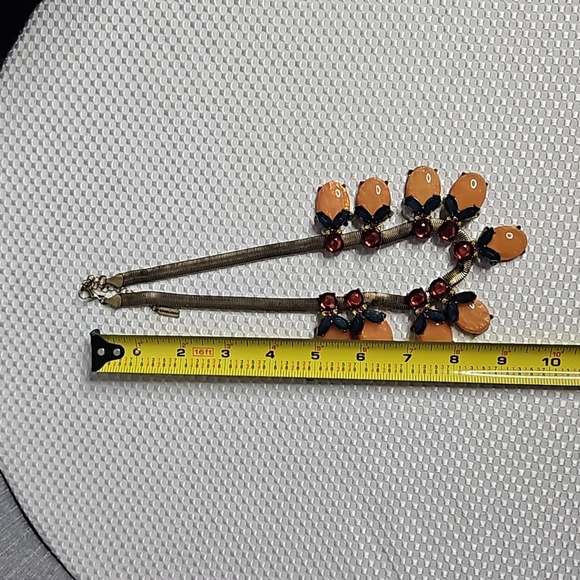 BAUBLEBAR PENDANT NECKLACE PEACH/MULTI CHUNCKY - Picture 5 of 8